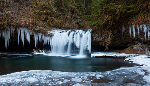 Butte Creek Falls - Winter 2009