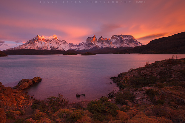 patagonia photography Lago Peho - Torres del Paine, Chile